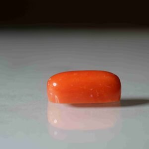 Red Coral Capsule-3.7 Carat