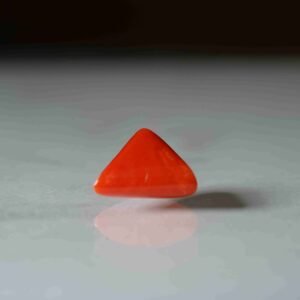 Red Coral Triangle-3.4 Carat